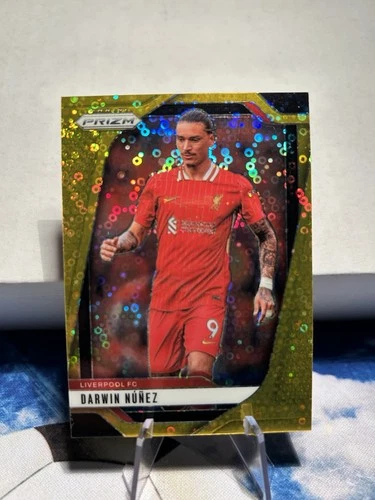 Darwin Nunez 2024 Panini Prizm Gold Disco Prizm /10