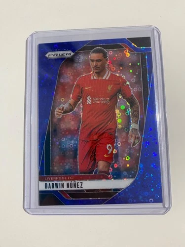 Darwin Nunez 2024 Panini Prizm Premier League Blue Breakaway /99