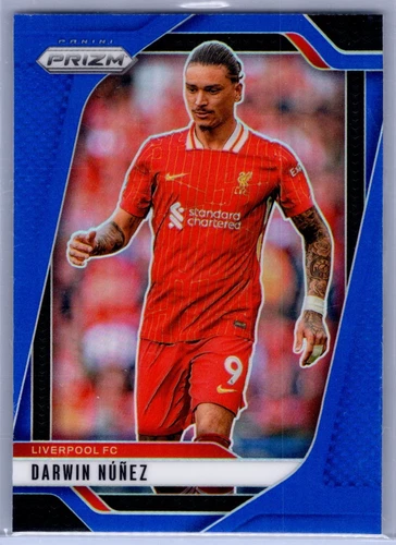 Darwin Nunez 2024 Panini Prizm Premier League Blue Prizm /299