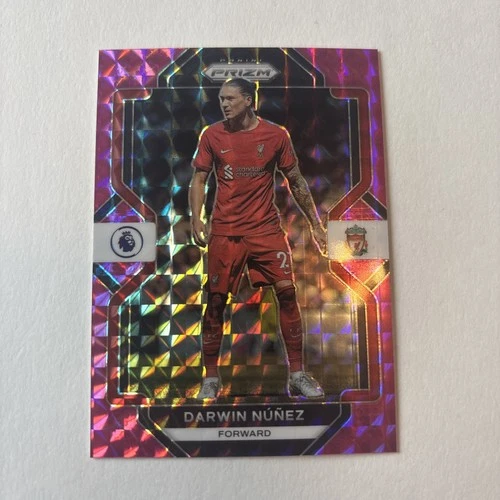 Darwin Nunez 2023 Panini Prizm Premier League Pink Mosaic