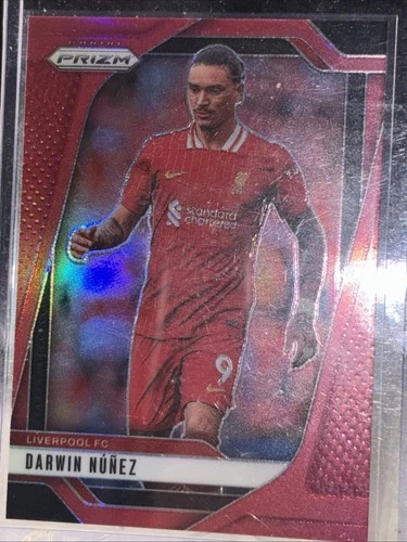 Darwin Nunez 2024 Panini Prizm Premier League Red Prizm /199