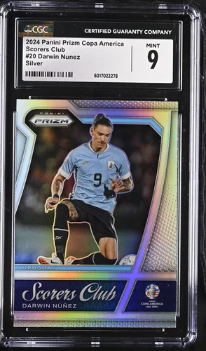 Darwin Nunez 2024 Panini Prizm Silver Prizm