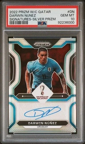 Darwin Nunez 2022 Panini Prizm World Cup Argento Prizm /199