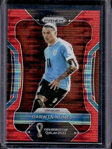 Darwin Nunez 2022 Panini Prizm World Cup Red /99