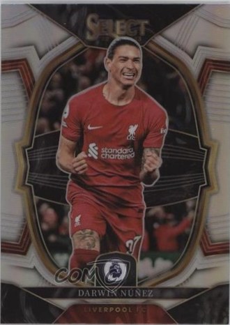 Darwin Nunez 2022 Panini Select Premier League Silver Prizm #58