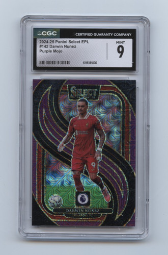 Darwin Nunez 2024 Panini Select Purple