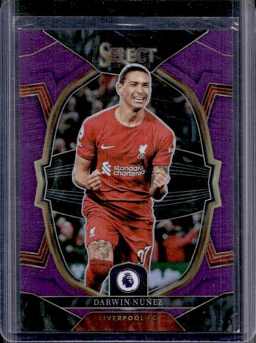 Darwin Nunez 2023 Panini Select Purple Terrace /135
