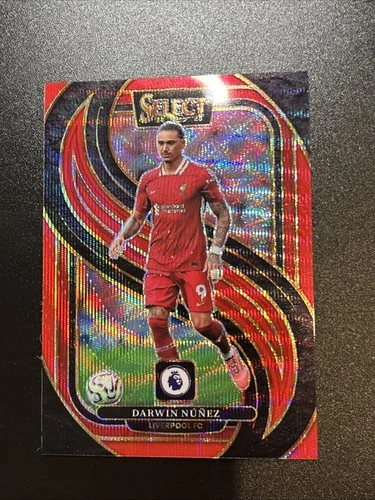Darwin Nunez 2024 Panini Select Red Prizm /88