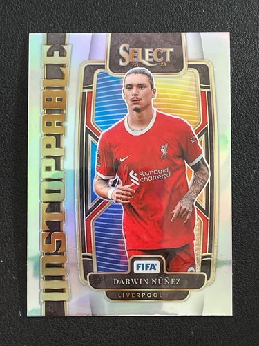 Darwin Nunez 2023 Panini Select Silver Prizm