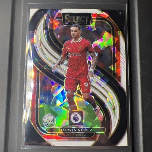 Darwin Nunez 2024 Panini Select White Ice Prizm /85