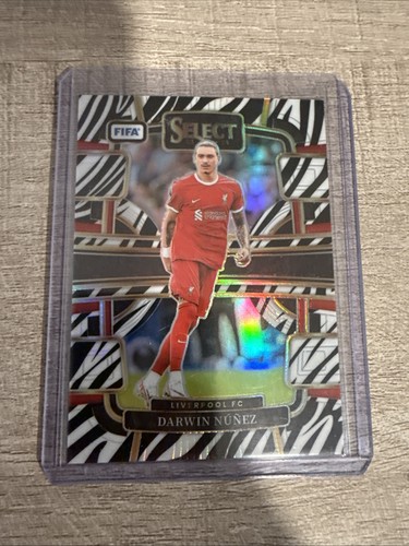 Darwin Nunez 2024 Panini Select Zebra /25