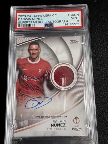 Darwin Nunez 2023 Topps UEFA Club Competitions /99