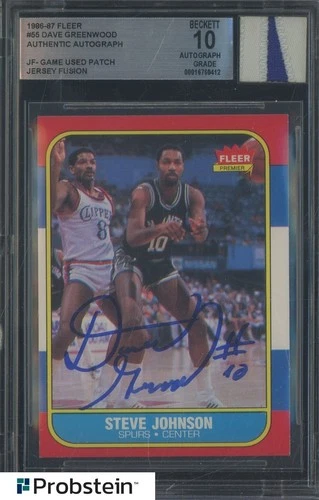 Dave Greenwood 1986 Fleer Basketball