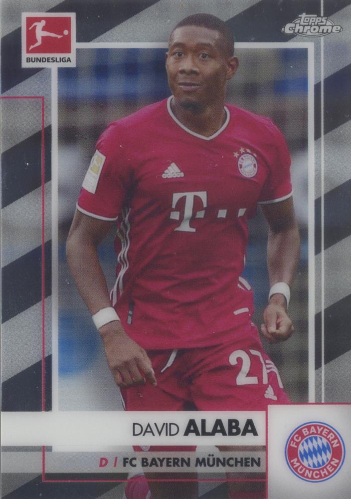 David Alaba 2020 Topps Chrome Bundesliga 79