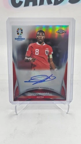 David Alaba 2024 Topps Chrome UEFA Euro 2024