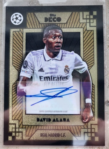 David Alaba 2023 Topps DECO UCL