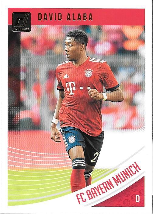David Alaba 2018 Panini Donruss Soccer 23