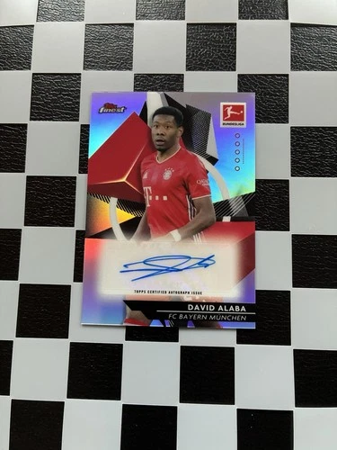 David Alaba 2020 Topps Finest