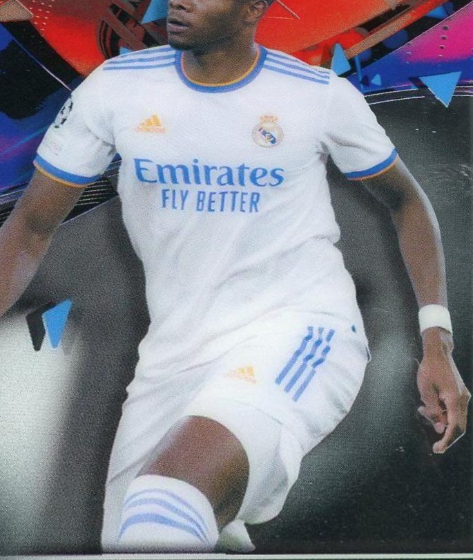 David Alaba 2021 Topps Finest UEFA 8