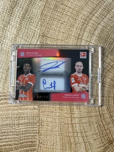 David Alaba & Franck Ribéry 2025 Topps Chrome /10