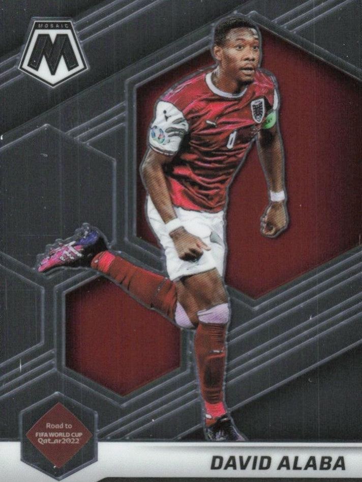 David Alaba 2021 Panini Mosaic Road to FIFA World Cup