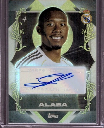 David Alaba 2025 Topps Real Madrid Los Blancos