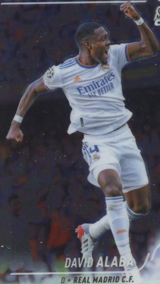 David Alaba 2021 Topps Stadium Club Chrome UEFA 5