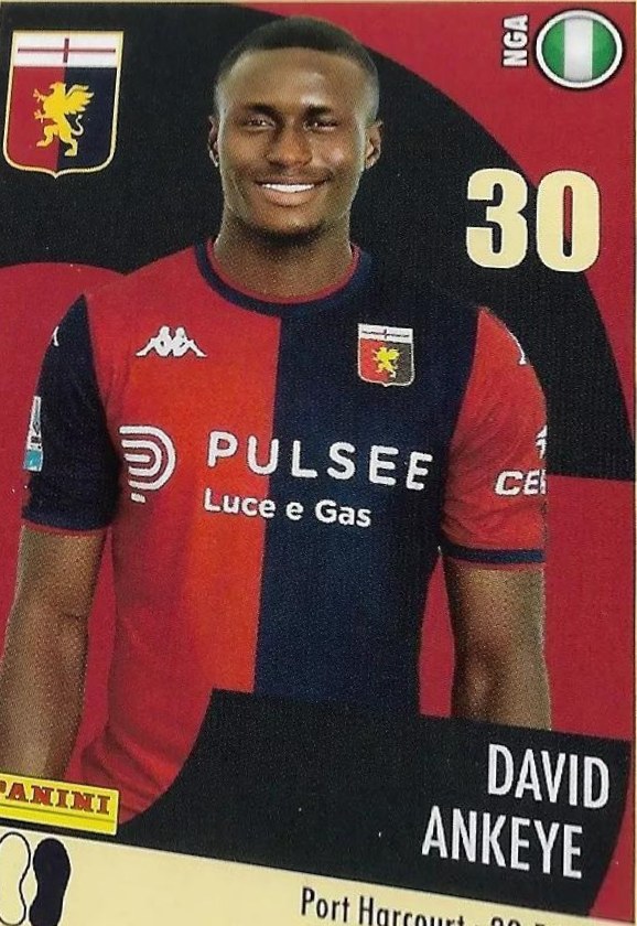 David Ankeye 2024 Panini Calciatori Stickers