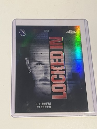David Beckham 2026 Topps Chrome /10