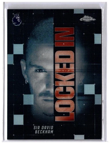 David Beckham 2025 Topps Chrome