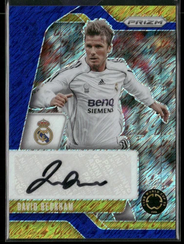 David Beckham 2025 Panini Prizm FIFA Club World Cup Blue Shimmer