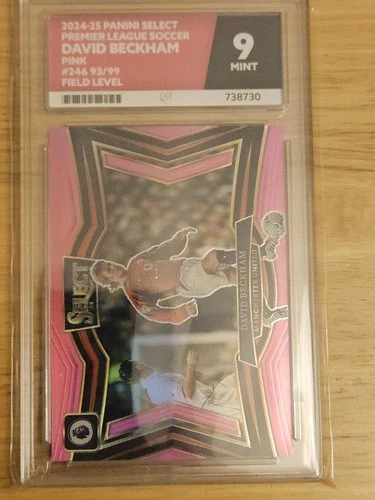 David Beckham 2024 Panini Select Pink Ace 93/99