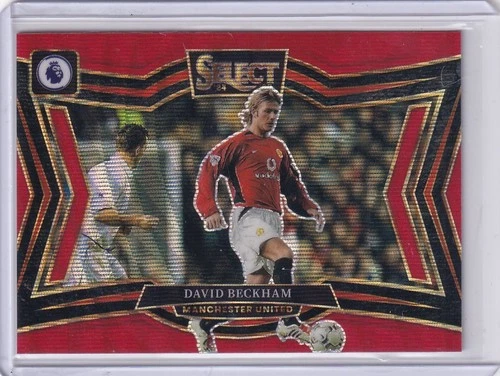 David Beckham 2024 Panini Select Red Wave /88