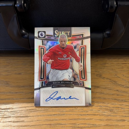 David Beckham 2023 Panini Select Silver