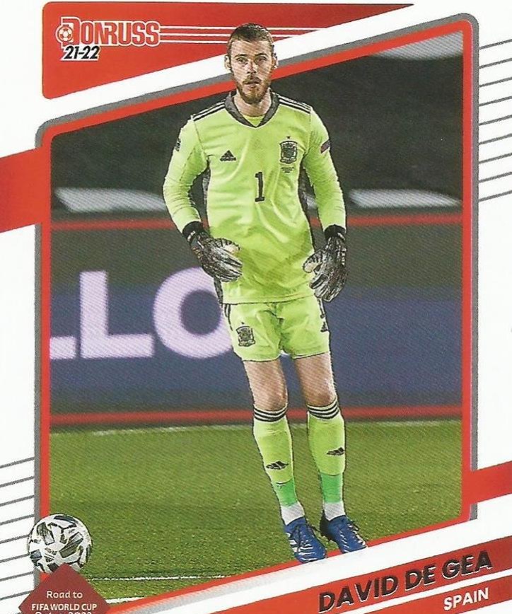 David de Gea 2021 Panini Donruss Soccer 142