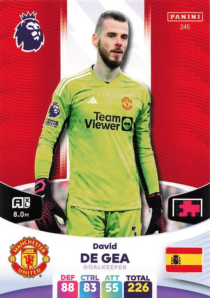David De Gea 2024 Panini Adrenalyn XL Premier League