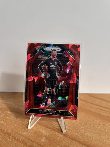 David De Gea 2020 Panini Prizm Red Ice