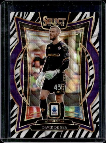 David de Gea 2024 Panini Select Serie A Zebra #33