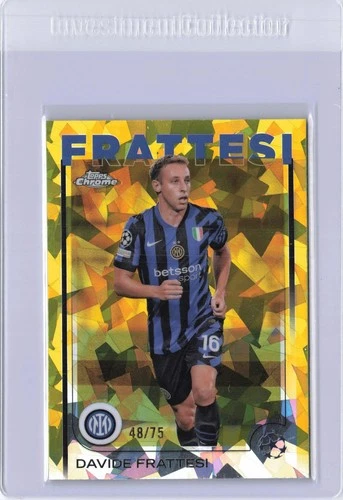 David Frattesi 2024 Topps UCC Sapphire Gold /75