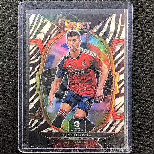 David García 2022 Panini Select Zebra /25