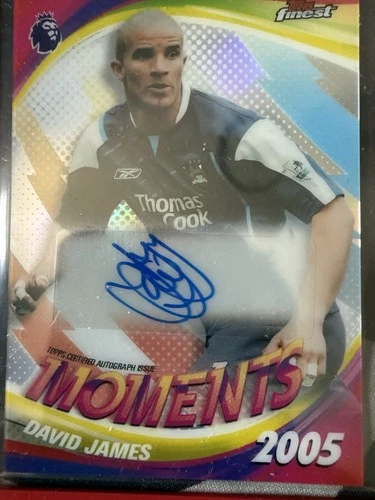David James 2025 Topps Finest