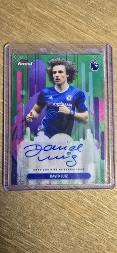 David Luiz 2026 Topps Finest /75
