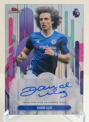 David Luiz 2025 Topps Finest Refractor