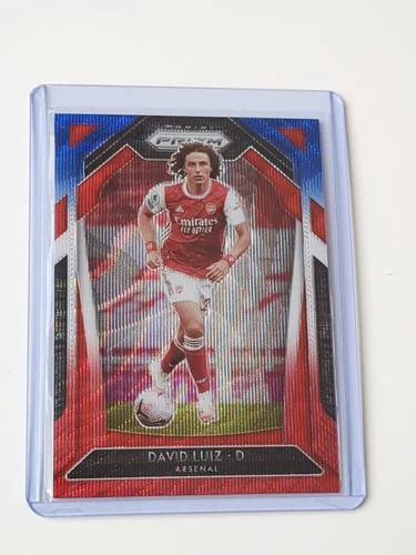 David Luiz 2020 Panini Prizm Premier League Red White Blue
