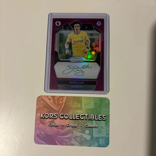 David Luiz 2019 Panini Prizm Purple /99