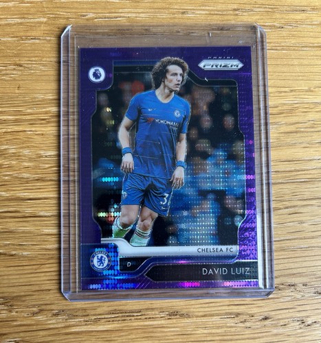 David Luiz 2020 Panini Prizm Purple Shimmer /75