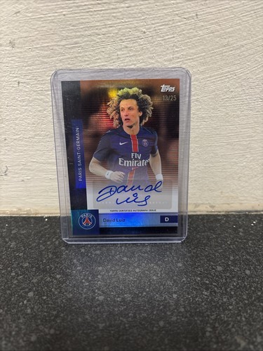 David Luiz 2025 Topps PSG Team Set /25
