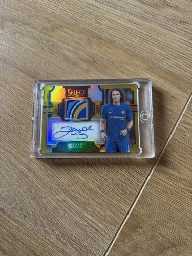 David Luiz 2017 Panini Select Gold Prizm /10