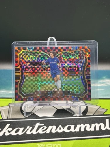 David Luiz 2017 Panini Select Red Black Checkerboard