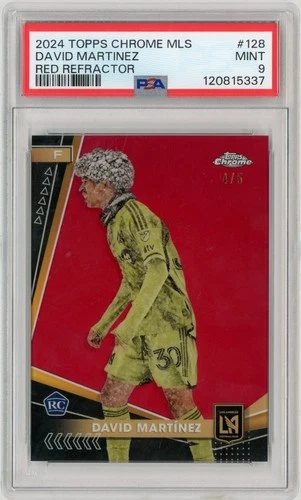David Martinez 2024 Topps Chrome Red Refractor /5